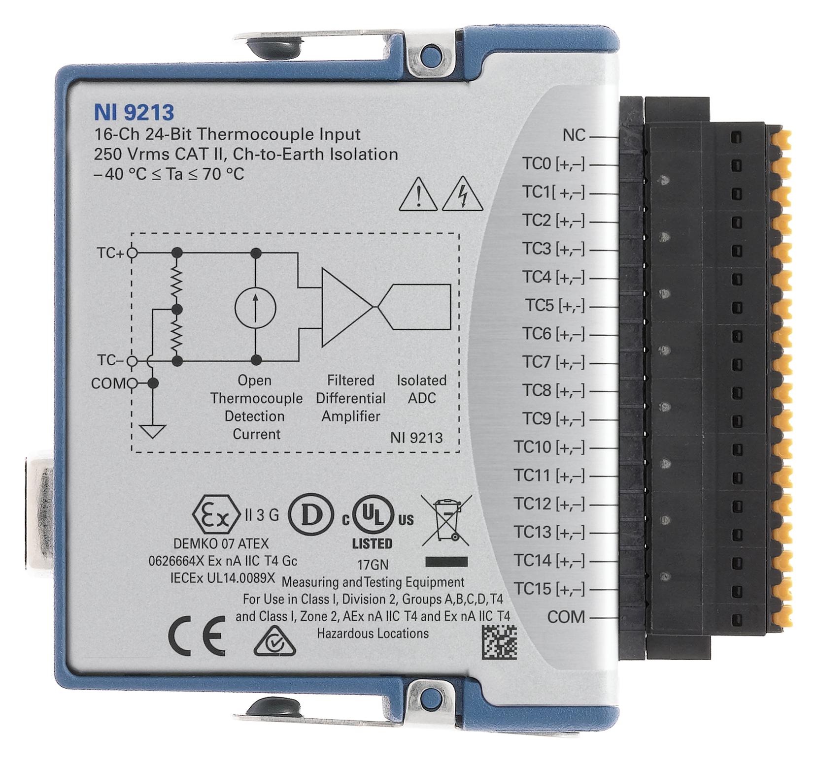 785185-01 National Instruments (NI) Temperature Input Module Parts Distributor 785185-01 National Instruments (NI) Temperature Input Module