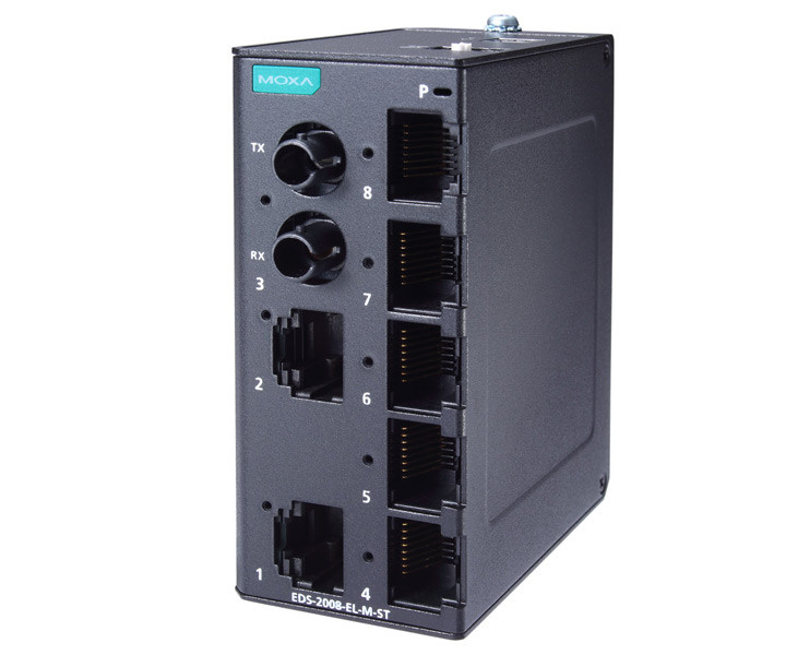 Moxa EDS-2016-ML-MM-ST Ethernet Switch, RJ45 16 Ports Parts Distributor Moxa EDS-2016-ML-MM-ST Ethernet Switch, RJ45 16 Ports