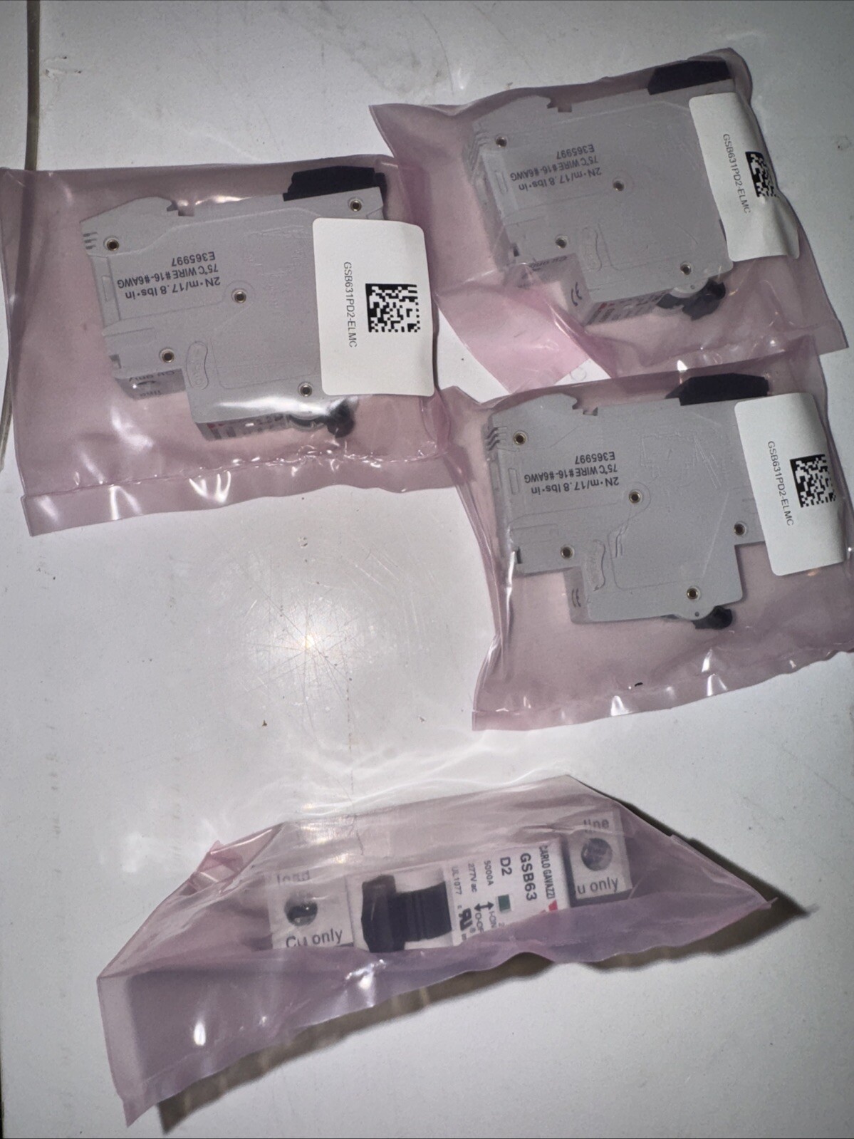 GSB631PD2 Carlo Gavazzi Circuit Breaker 277V 2A 1 Pole Parts Distributor GSB631PD2 Carlo Gavazzi Circuit Breaker 277V 2A 1 Pole - Image 2