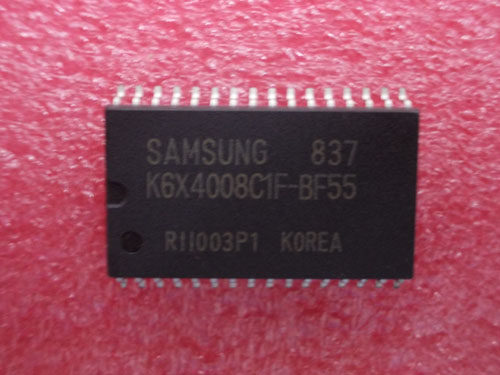 K6X4008C1F-MF55 Samsung Memory SRAM ASYNC 4MB 5V 32 32-TSOP Parts Distributor K6X4008C1F-MF55 Samsung Memory SRAM ASYNC 4MB 5V 32 32-TSOP