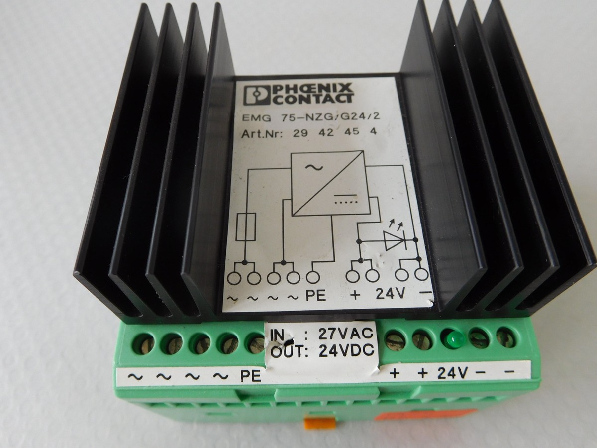 2941044 Phoenix Contact AC/DC DIN Rail Power Supply 15V 30W Parts Distributor 2941044 Phoenix Contact AC/DC DIN Rail Power Supply 15V 30W