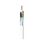 P20270 – Electronic Shielded Cable PVC 22AWG 300Vac Stranded Copper Conductor 4-Conductor, White Parts Distributor P20270 - Electronic Shielded Cable PVC 22AWG 300Vac Stranded Copper Conductor 4-Conductor, White