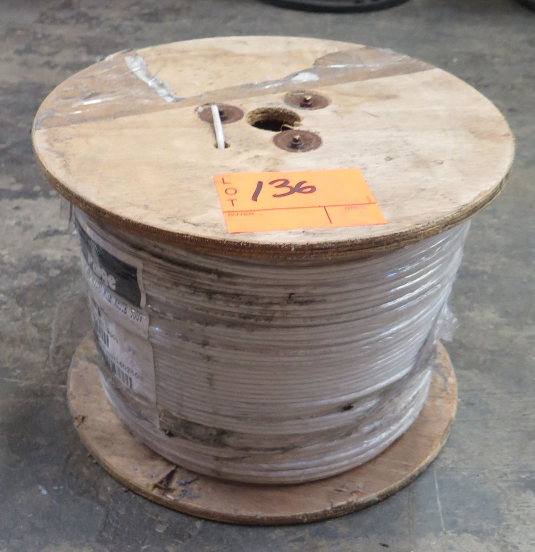 P20270 – Electronic Shielded Cable PVC 22AWG 300Vac Stranded Copper Conductor 4-Conductor, White Parts Distributor P20270 - Electronic Shielded Cable PVC 22AWG 300Vac Stranded Copper Conductor 4-Conductor, White - Image 3
