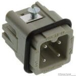 09200032611 Harting Gray Connector 3+Ground Position Screw Parts Distributor 09200032611 Harting Gray Connector 3+Ground Position Screw