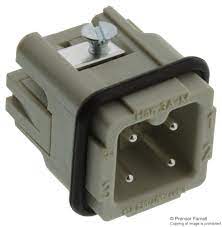 09200032611 Harting Gray Connector 3+Ground Position Screw Parts Distributor 09200032611 Harting Gray Connector 3+Ground Position Screw
