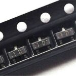 National Semiconductor MMBTA42 Transistor NPN 300V 300mW SOT23 Parts Distributor National Semiconductor MMBTA42 Transistor NPN 300V 300mW SOT23
