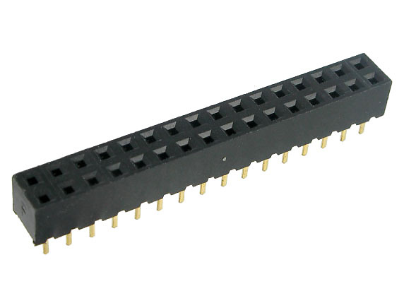 B26-2×8-BG1-G Toby Dual Row Socket Strip 8Position PCB Mount Parts Distributor B26-2x8-BG1-G Toby Dual Row Socket Strip 8Position PCB Mount