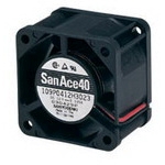 109P0412J3023 Sanyo Denki DC Fan 12VDC Ball Bearing 16.3CFM Axial Parts Distributor 109P0412J3023 Sanyo Denki DC Fan 12VDC Ball Bearing 16.3CFM Axial