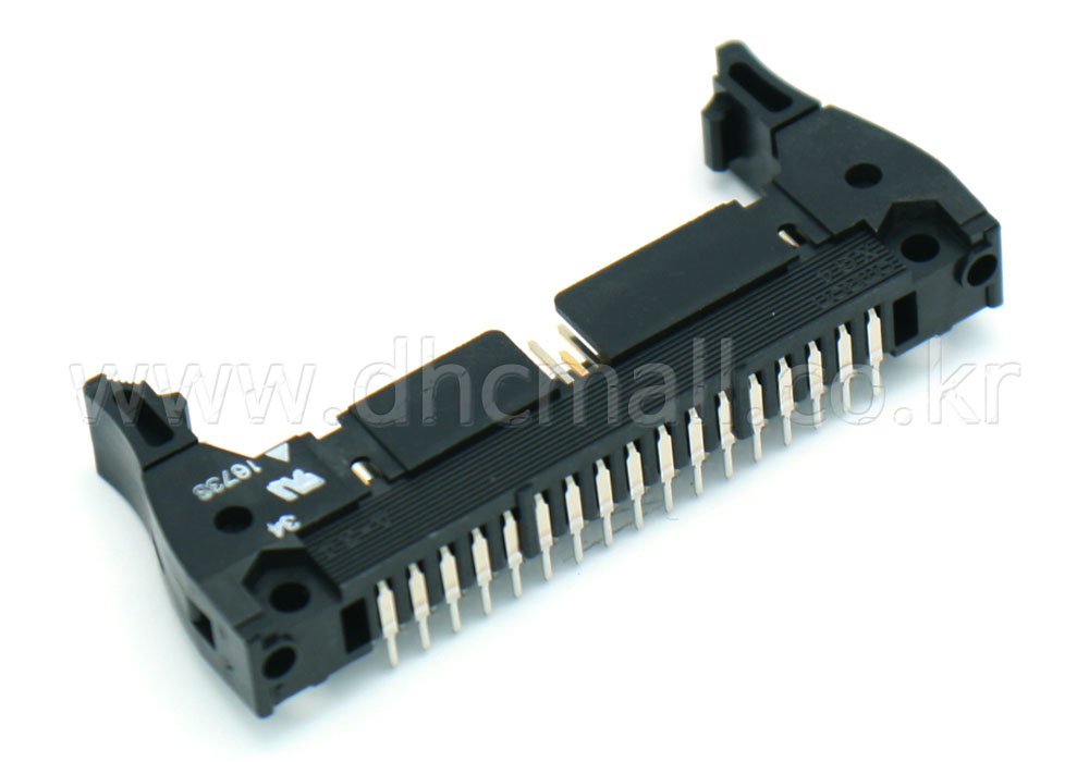4401-34SR NELTRON IDC-Socket, 34 Position, (01) w/Strain Relief, Black, RoHS Parts Distributor 4401-34SR NELTRON IDC-Socket, 34 Position, (01) w/Strain Relief, Black, RoHS
