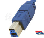 62-00193-06 SGW OCP CONNECTOR USB 3.0 A Male to B Male 6 FT. Parts Distributor 62-00193-06 SGW OCP CONNECTOR USB 3.0 A Male to B Male 6 FT.
