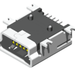 MUSB-BS-5B-U Amtek Mini USB Female SMT 5P B Type Parts Distributor MUSB-BS-5B-U Amtek Mini USB Female SMT 5P B Type