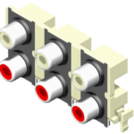 64RCAN-230102N1 Amtek RCA Jack Array Parts Distributor 64RCAN-230102N1 Amtek RCA Jack Array