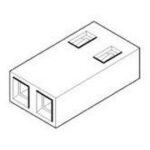 Molex 15-38-1026 Shunt / Jumper 0.1″ 2.54mm Spacing Parts Distributor Molex 15-38-1026 Shunt / Jumper 0.1" 2.54mm Spacing