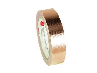 1245 3M EMI Embossed Copper Shielding Tape Parts Distributor 1245 3M EMI Embossed Copper Shielding Tape