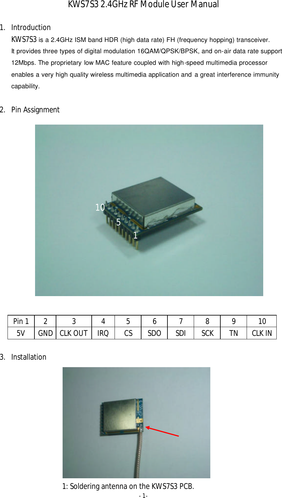 KWS7S3 Kingwave 2.4GHz RF Module KWS7S3 12VDC 1A RCA JACKS (1 video, 2 L/R audio) Parts Distributor KWS7S3 Kingwave 2.4GHz RF Module KWS7S3 12VDC 1A RCA JACKS (1 video, 2 L/R audio)