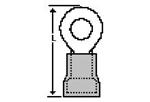 Molex 19073-0172 Ring Tongue Terminal #10 Bolt 10-12 AWG Electro-Tin Tape Mounted Parts Distributor Molex 19073-0172 Ring Tongue Terminal #10 Bolt 10-12 AWG Electro-Tin Tape Mounted