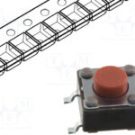 DTSM-62R-V-T/R Diptronics Microswitch; 1-position Parts Distributor DTSM-62R-V-T/R Diptronics Microswitch; 1-position