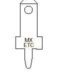 Molex 19712-4001 PCB Tab Quick Disconnect, Male, for Wire, Box, Tab 2.79 x 0.51mm Parts Distributor Molex 19712-4001 PCB Tab Quick Disconnect, Male, for Wire, Box, Tab 2.79 x 0.51mm