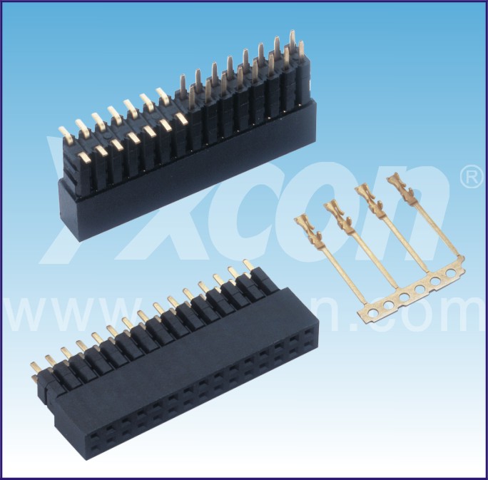 F185-1210A0CSYE1 YXCONN Female Header,Dual Row 20POS Parts Distributor F185-1210A0CSYE1 YXCONN Female Header,Dual Row 20POS