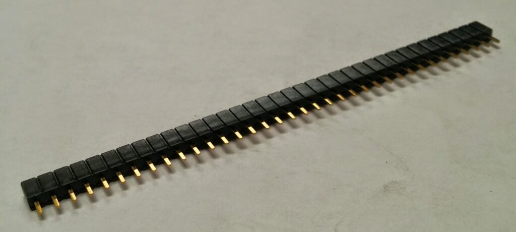 SAMTEC SLW-136-01-G-S Connector 36 Position Receptacle Connector Gold 0.100″ (2.54mm) Through Hole Parts Distributor SAMTEC SLW-136-01-G-S Connector 36 Position Receptacle Connector Gold 0.100" (2.54mm) Through Hole