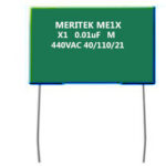 ME1X Meritek Capacitor Radial Parts Distributor ME1X Meritek Capacitor Radial