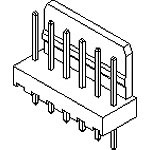 Molex 22-27-2061 Nylon Vertical Locking Pin Header 6 Position 2.54mm Spacing Parts Distributor Molex 22-27-2061 Nylon Vertical Locking Pin Header 6 Position 2.54mm Spacing