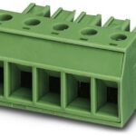 1804962 Phoenix Contact Pluggable Terminal Blocks 8 POS 7.62mm Screw RA Cable Mount 20A Parts Distributor 1804962 Phoenix Contact Pluggable Terminal Blocks 8 POS 7.62mm Screw RA Cable Mount 20A