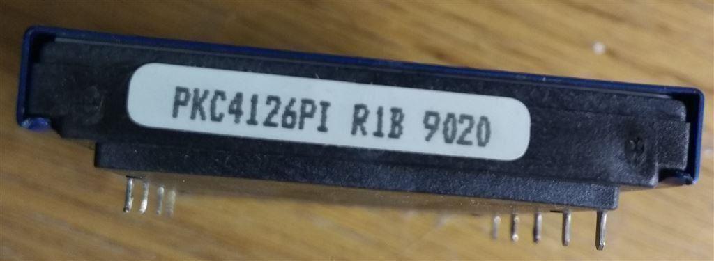 PKC4126PI Ericsson DC-DC Converter, (48 to 60)V to (-15|15) Parts Distributor PKC4126PI Ericsson DC-DC Converter, (48 to 60)V to (-15|15)