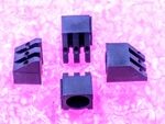 H-178C Bivar LED Mounting Hardware LED Holder 5mm Single Level Black Parts Distributor H-178C Bivar LED Mounting Hardware LED Holder 5mm Single Level Black