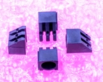 H-178C Bivar LED Mounting Hardware LED Holder 5mm Single Level Black Parts Distributor H-178C Bivar LED Mounting Hardware LED Holder 5mm Single Level Black