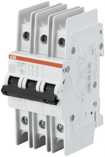 SU203M-K25 ABB Miniature Circuit Breaker 240VAC 25A 3 Pole Parts Distributor SU203M-K25 ABB Miniature Circuit Breaker 240VAC 25A 3 Pole