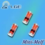 ZMM5245B LGE LUGUANG Diode Zener Single 15V 5% MINI MELF Parts Distributor ZMM5245B LGE LUGUANG Diode Zener Single 15V 5% MINI MELF