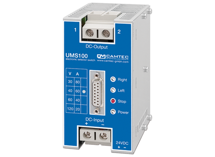 UMS00025.20T Camtec DC Power Switch Parts Distributor Camtec Power Supplies MOSFET Relay DIN Rail