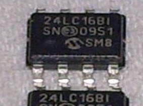 Microchip 24LC16BT-I/SN IC 24LC16 Series 16 Kbit I2C 2 Wire (2K x 8) 2.5 V Serial EEPROM SMT – SOIC-8 Parts Distributor Microchip 24LC16BT-I/SN IC 24LC16 Series 16 Kbit I2C 2 Wire (2K x 8) 2.5 V Serial EEPROM SMT - SOIC-8