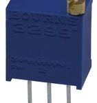 3299X-1-502 Bourns Resistor Trimmer 5K Ohm 10% 1/2W 25Turn