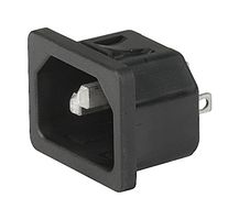 6100.4110 SCHURTER IEC APPLIANCE INLET C14, 10A, 250V Parts Distributor 6100.4110 SCHURTER IEC APPLIANCE INLET C14, 10A, 250V