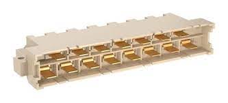 414574 Erni Connector Backplane DIN 41612 M 15 Position Parts Distributor 414574 Erni Connector Backplane DIN 41612 M 15 Position