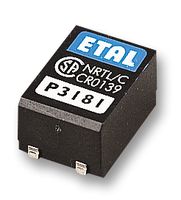 ETAL P3181TR Low Distortion Telecom Line Matching Transformer ( 1 : 1.1 ) Parts Distributor ETAL P3181TR Low Distortion Telecom Line Matching Transformer ( 1 : 1.1 )
