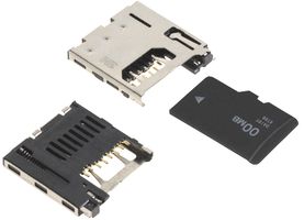 3M 2908-05WB-MG Memory Socket, 2900 Series, Micro SD, 8 Contacts, Copper, Silver Plated Contacts Parts Distributor 3M 2908-05WB-MG Memory Socket, 2900 Series, Micro SD, 8 Contacts, Copper, Silver Plated Contacts