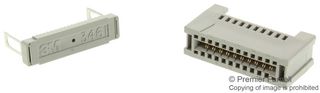 3461-00013M Connector Card Edge Socket 20 Position Parts Distributor 3461-00013M Connector Card Edge Socket 20 Position