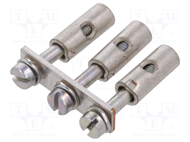 0456800000 Weidmuller Screw Bridge, 3-Pole Jumper Bar Parts Distributor 0456800000 Weidmuller Screw Bridge, 3-Pole Jumper Bar