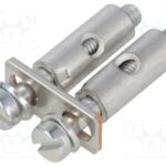 0456700000 Weidmuller Connector 2-Pole Jumper Bar Parts Distributor 0456700000 Weidmuller Connector 2-Pole Jumper Bar