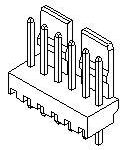 MOLEX 22-04-1031 Header Connector, PCB Mount, 3 Contact Pins, 0.098 Pitch, Polarized Lock Parts Distributor MOLEX 22-04-1031 Header Connector, PCB Mount, 3 Contact Pins, 0.098 Pitch, Polarized Lock