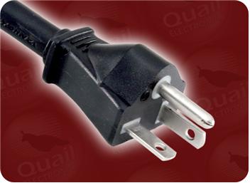 QUAIL 5052.072 POWER CORD 6″ 12/3 SJTW 105C BLACK, NACC NEMA 5-20P PLUG TO IEC-60320-C19 Parts Distributor QUAIL 5052.072 POWER CORD 6" 12/3 SJTW 105C BLACK, NACC NEMA 5-20P PLUG TO IEC-60320-C19