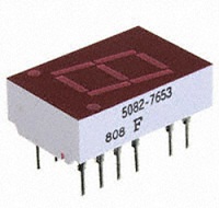 5082-7653 HP LED Displays & Accessories Red CC RDP 7 Segment Parts Distributor 5082-7653 HP LED Displays & Accessories Red CC RDP 7 Segment