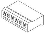 Molex 09-50-1081 Nylon Connector Housing 1 Row 8 Position Receptacle Parts Distributor Molex 09-50-1081 Nylon Connector Housing 1 Row 8 Position Receptacle