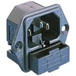 PF0001/28 Bulgin Power Entry Connector Receptacle 10A 250VAC 1-Pole Parts Distributor PF0001/28 Bulgin Power Entry Connector Receptacle 10A 250VAC 1-Pole
