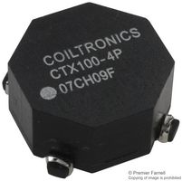 Eaton CTX100-4P-R Power Inductor 99.09uH 360mA SMD Parts Distributor Eaton CTX100-4P-R Power Inductor 99.09uH 360mA SMD