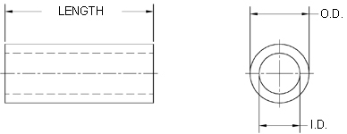 5795-2 Seastrom Aluminum Stand-Off Spacer Parts Distributor 5795-2 Seastrom Aluminum Stand-Off Spacer