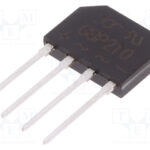GBP210 HY Diode Bridge Rectifier 1000V 2A 4-GBP Parts Distributor GBP210 HY Diode Bridge Rectifier 1000V 2A 4-GBP